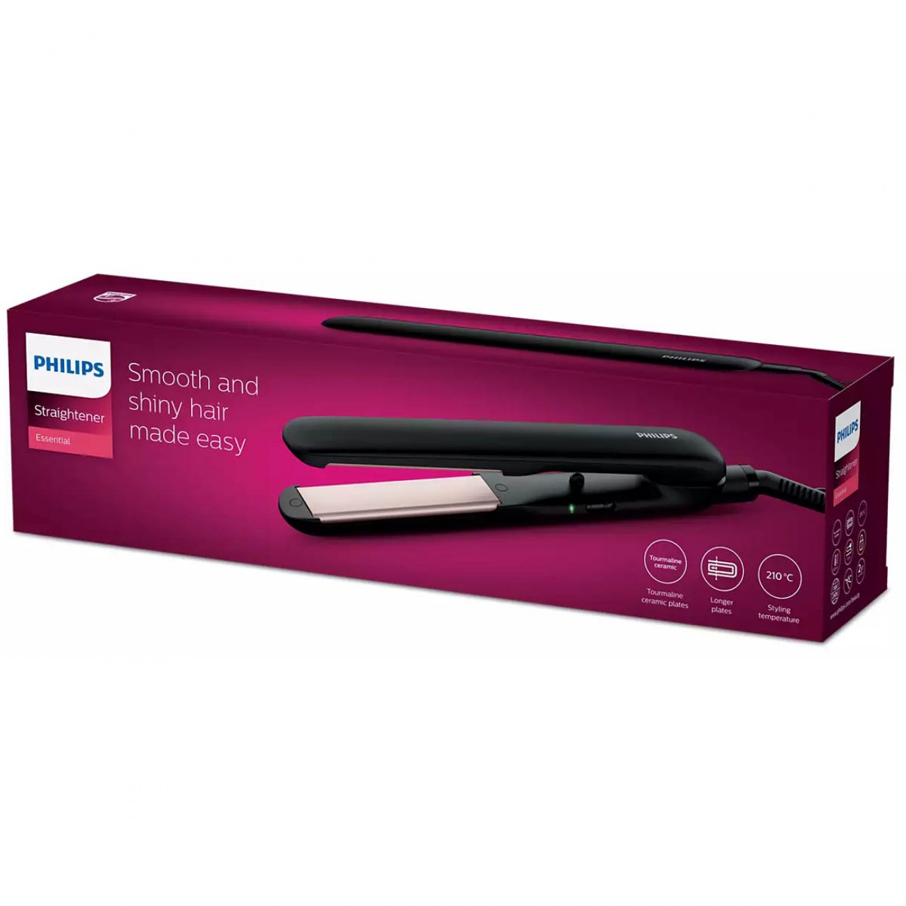 Imagen Planchita De Pelo Philips Essentialcare Hp8321/00 210ºc