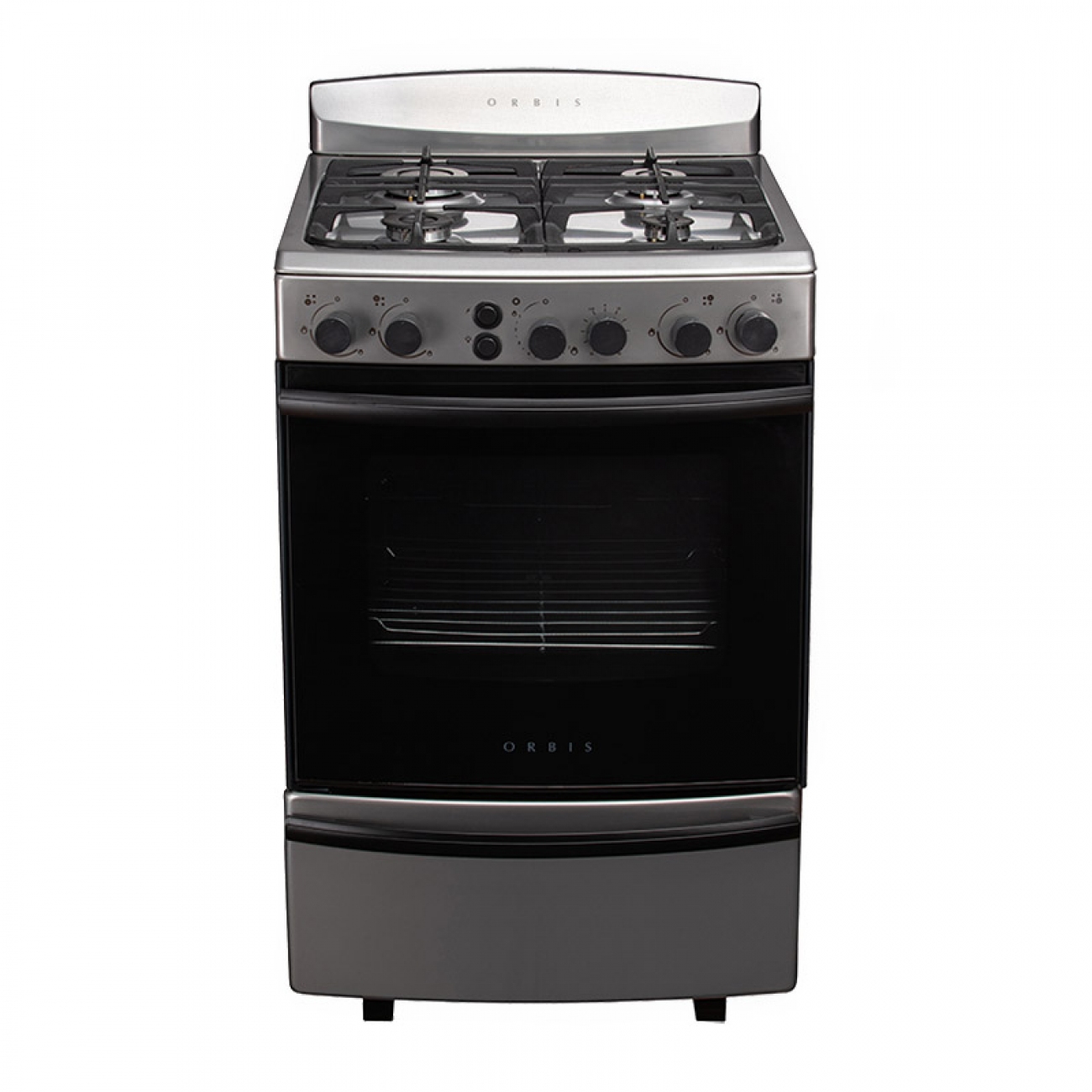 Imagen Cocina Multigas Orbis 968ac4 55 Cm Luz Encendido Acero