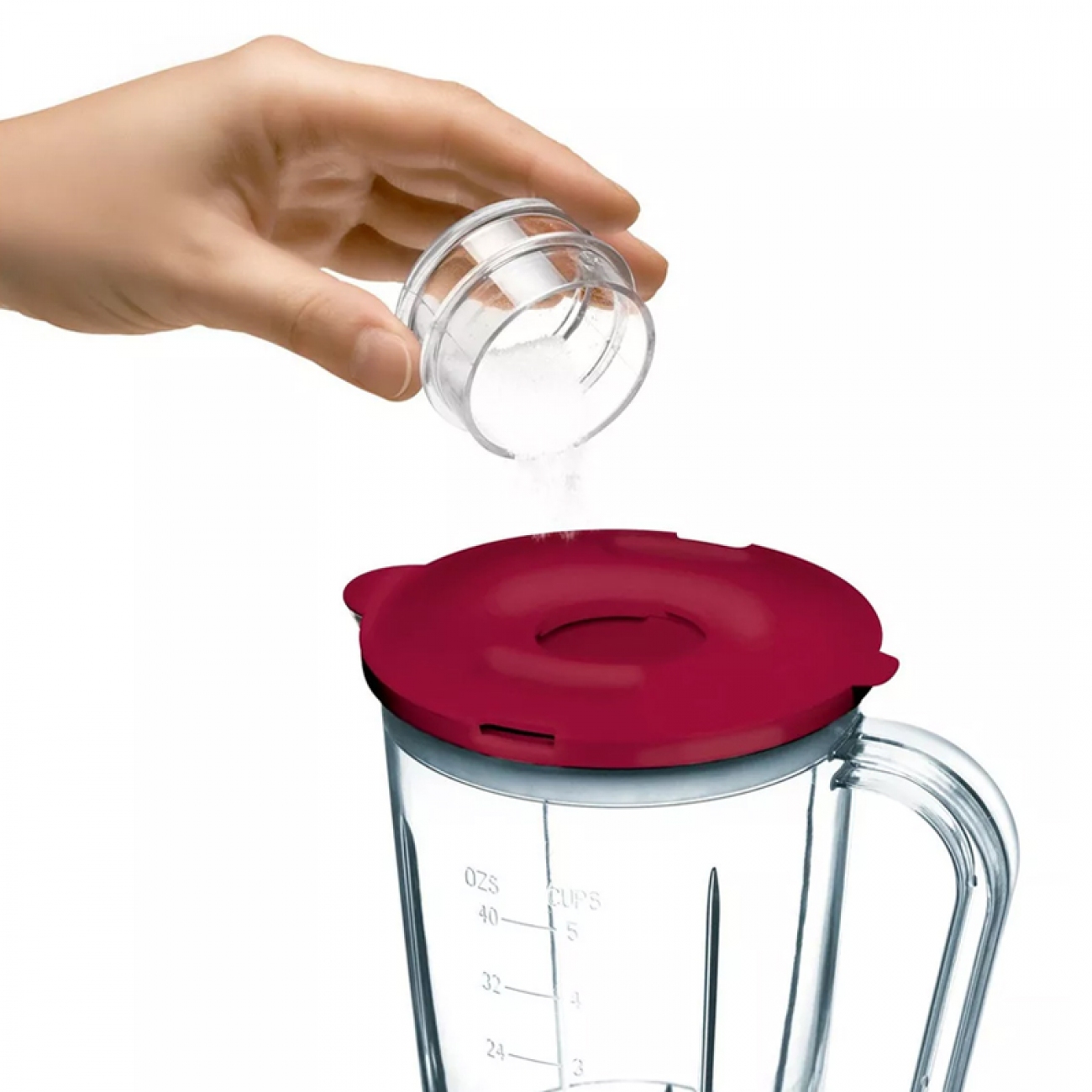 Imagen Licuadora Atma Lv24r1ap Jarra Plástica 1,25 L 500w Roja