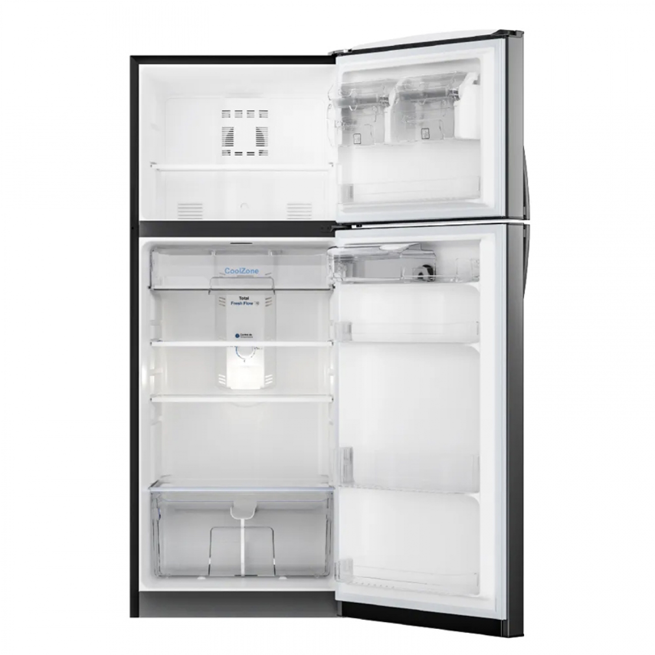 Imagen Heladera No Frost Drean Rdp400fzrt 400 Lts Dispenser Silver