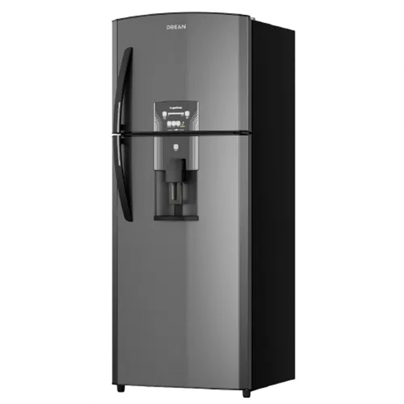 Imagen Heladera No Frost Drean Rdp400fzrt 400 Lts Dispenser Silver