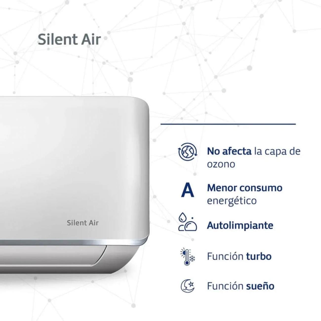 Imagen Aire Acond Split Bgh Bs35wchu 3500w Fri/cal