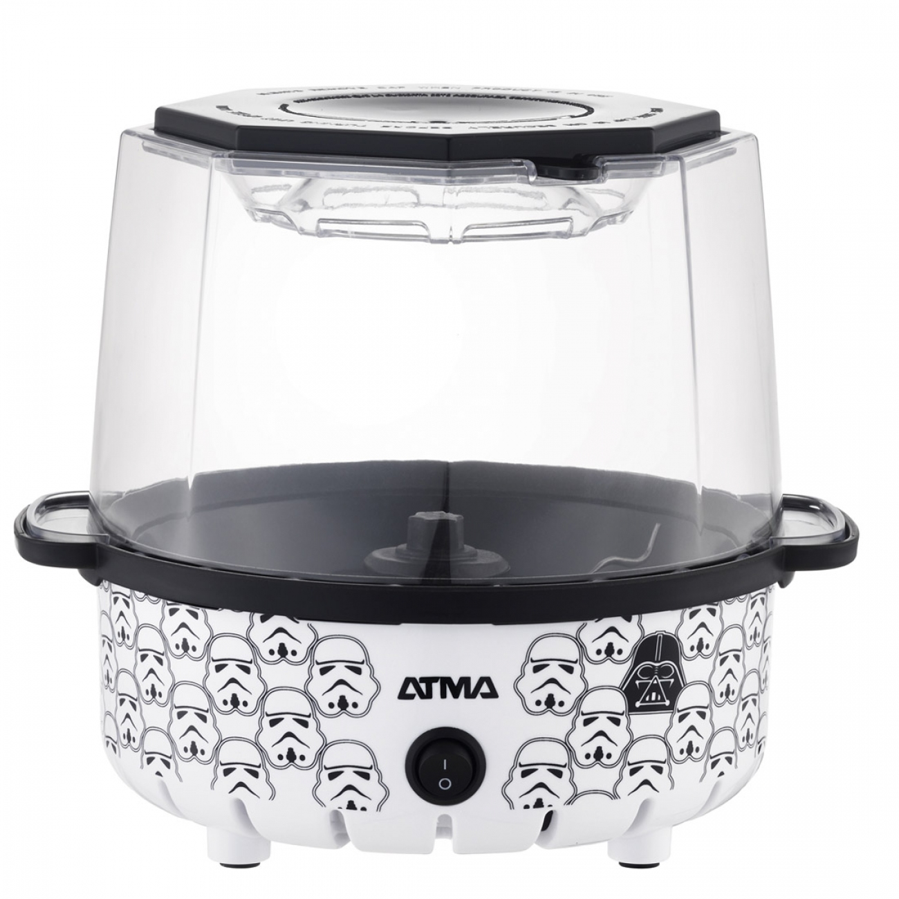 Imagen Pochoclera Eléctrica Atma Poat9802swp Star Wars Por Aire Caliente