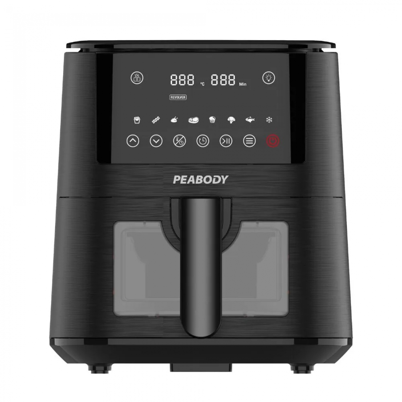 Imagen Freidora De Aire Peabody Pe-afd420n 4.2 Lts 1400w Antiadherente