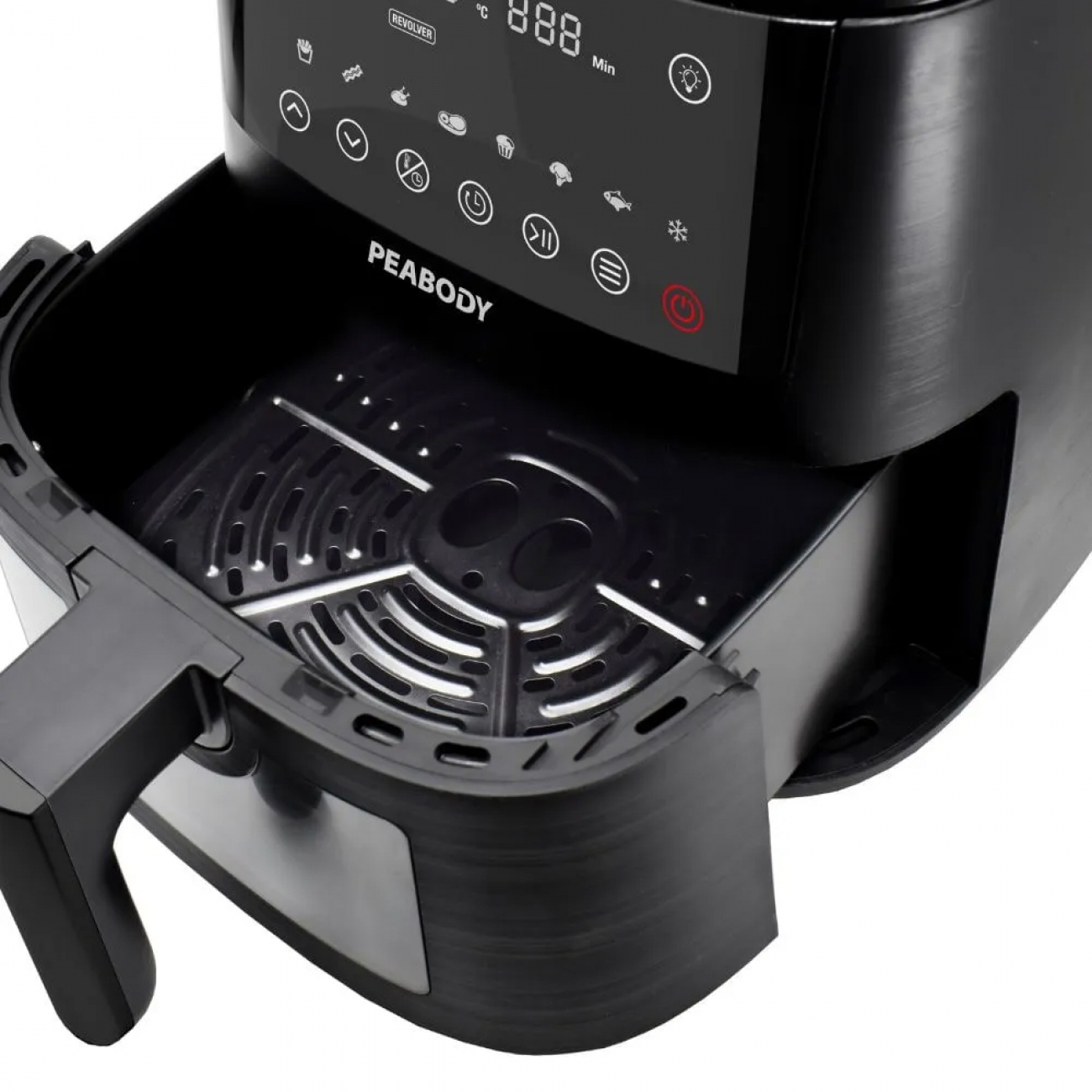 Imagen Freidora De Aire Peabody Pe-afd420n 4.2 Lts 1400w Antiadherente
