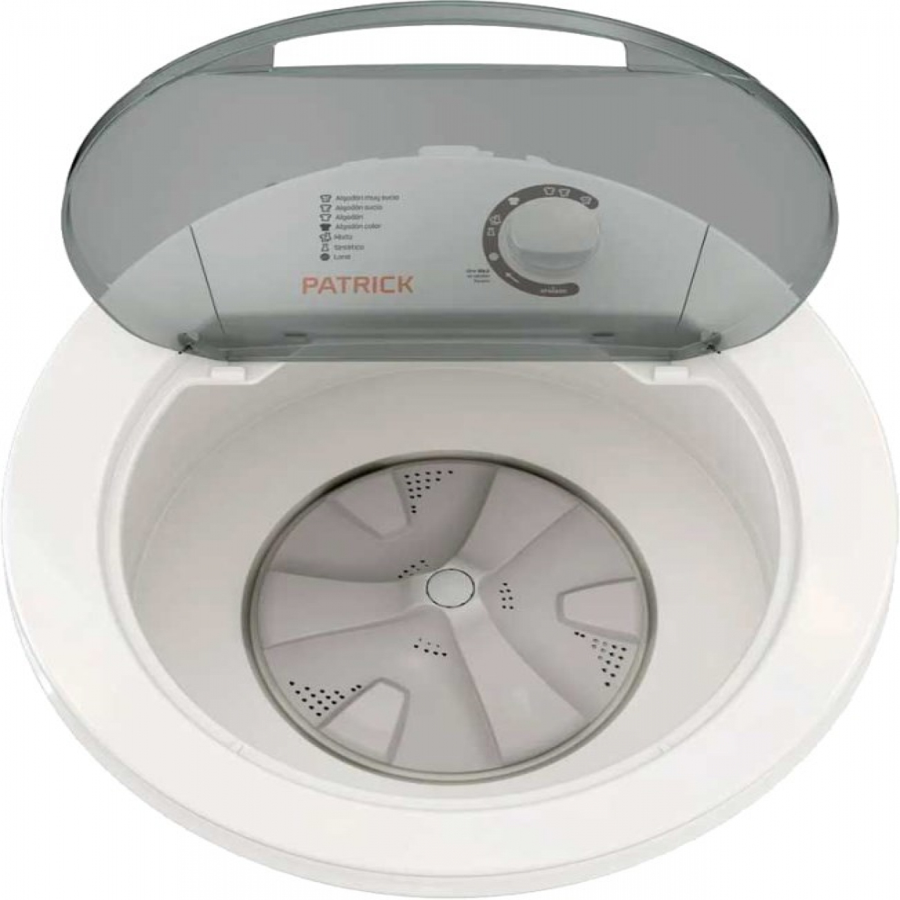 Imagen Lavarropas Semiautomático Patrick Lrpk57sbi 5kg 7 Prog