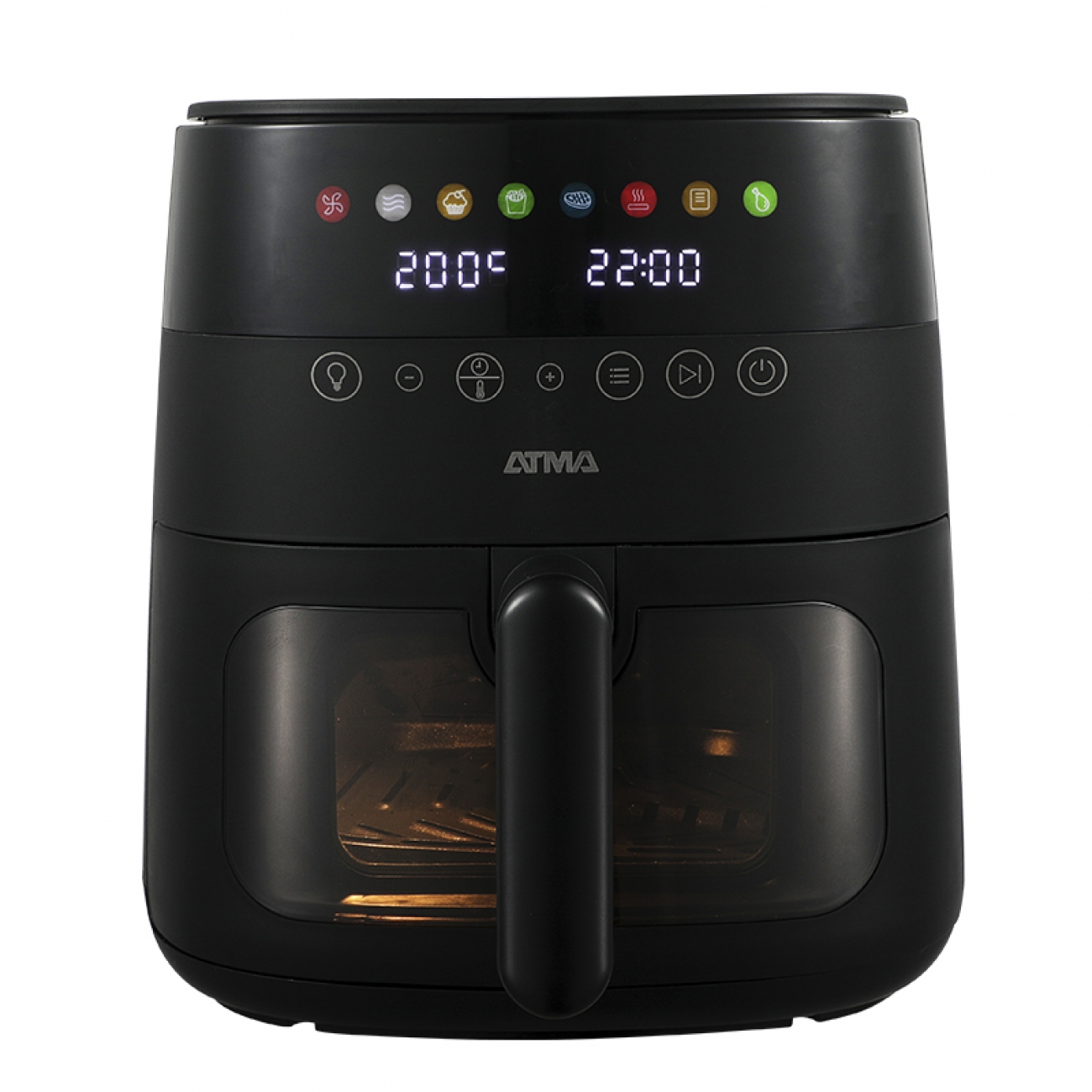 Imagen Freidora De Aire Atma Fr246abp 6 Lts 1750w 8 Prog