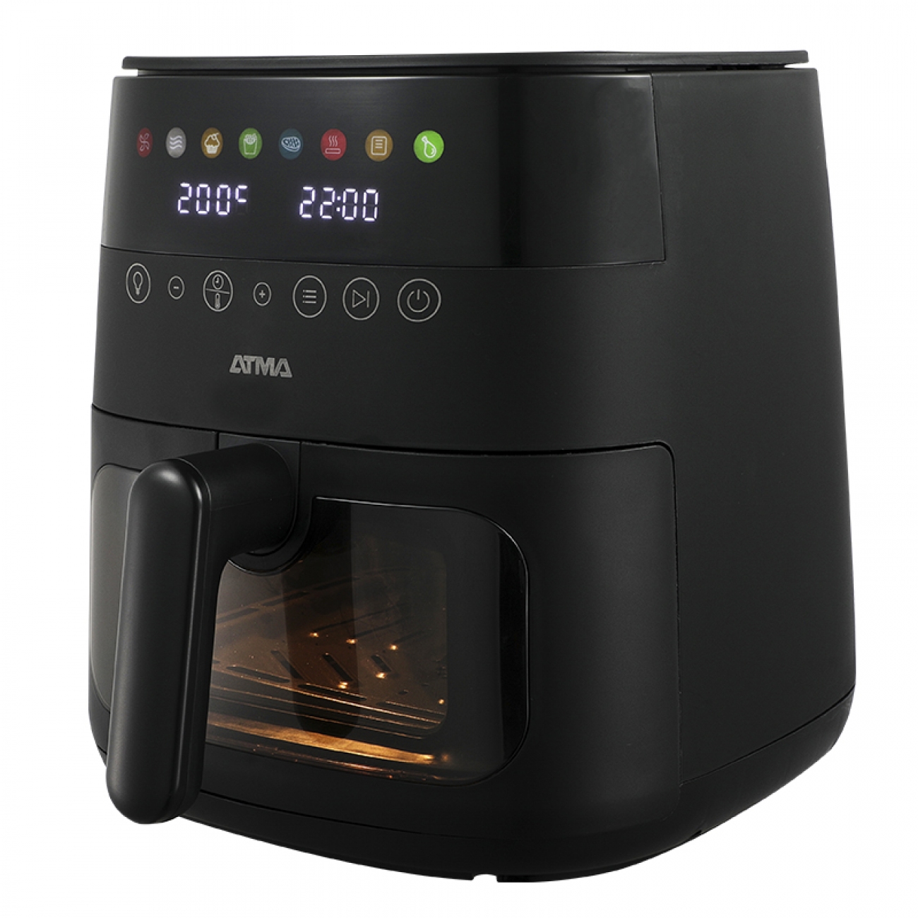 Imagen Freidora De Aire Atma Fr246abp 6 Lts 1750w 8 Prog