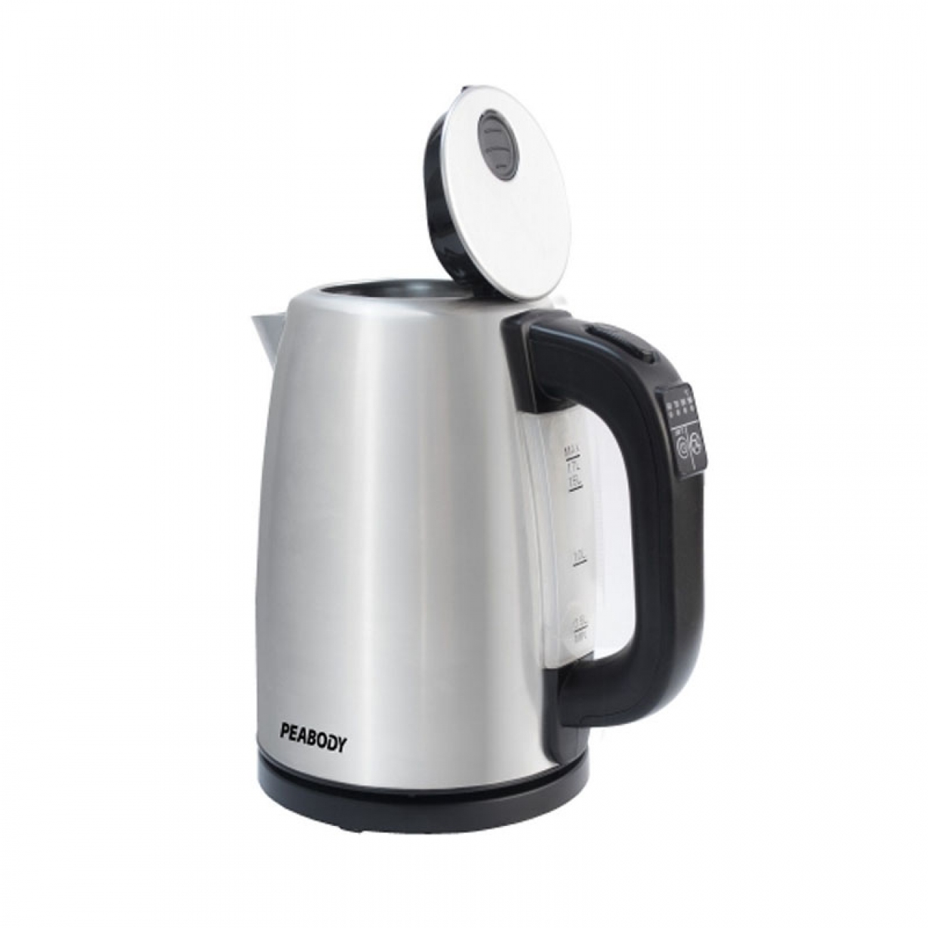 Imagen Pava Eléctrica Peabody Pe-dka1850 2200w 1.7 Lt Inoxidable