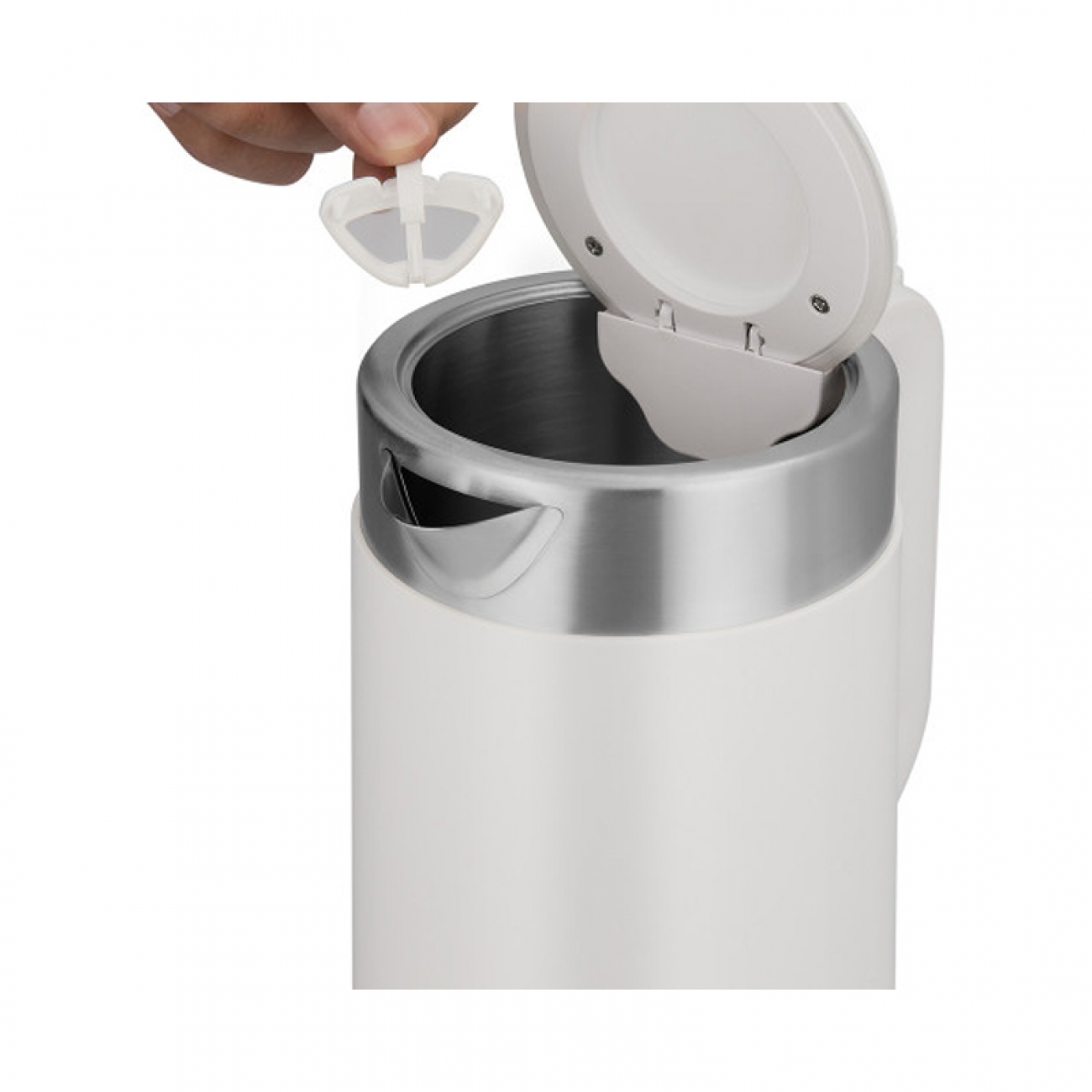 Imagen Pava Eléctrica Atma Peat21wdp 1.7 Lt Digital Blanca