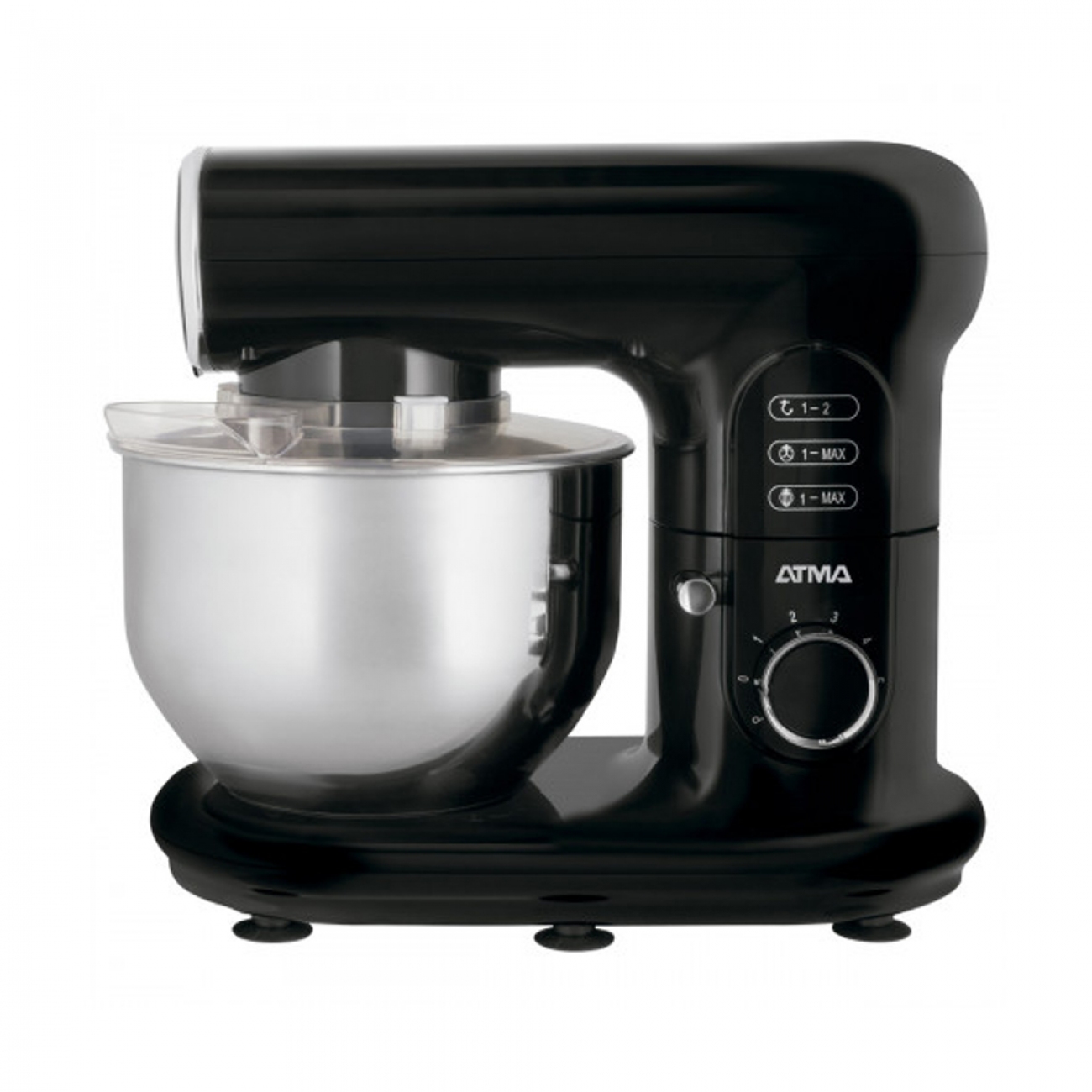 Imagen Batidora Planetaria Atma Bp24b0ap 4,8 Lts 800w Negra