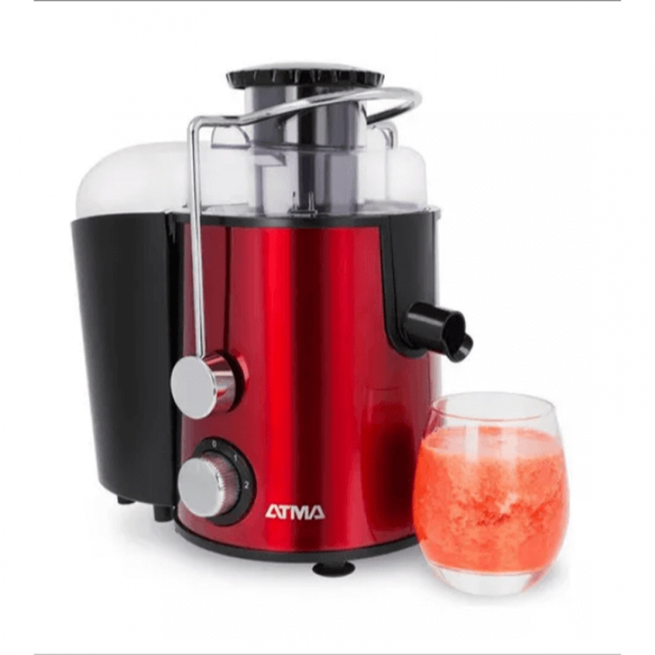 Imagen Juguera Eléctrica Atma Juat21wp 600ml 400w Roja