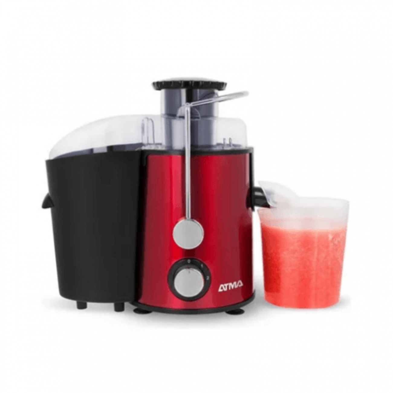Imagen Juguera Eléctrica Atma Juat21wp 600ml 400w Roja