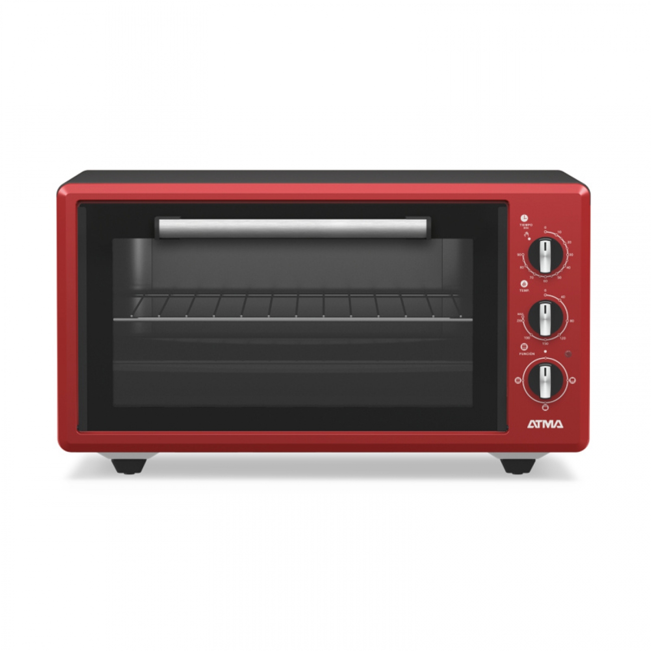 Imagen Horno Electrico Atma Hgar4523pi Grill 45l Rojo