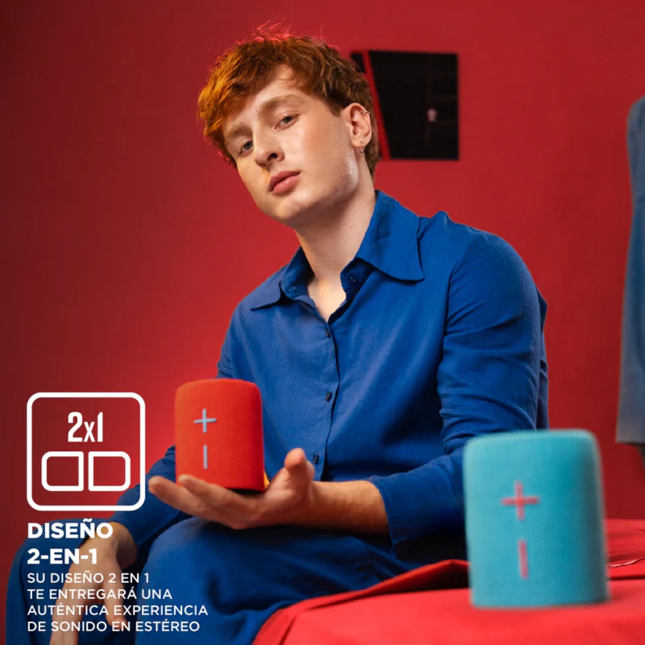 Imagen Parlante Portátil Stromberg Twin 2 Bluetooth 10w