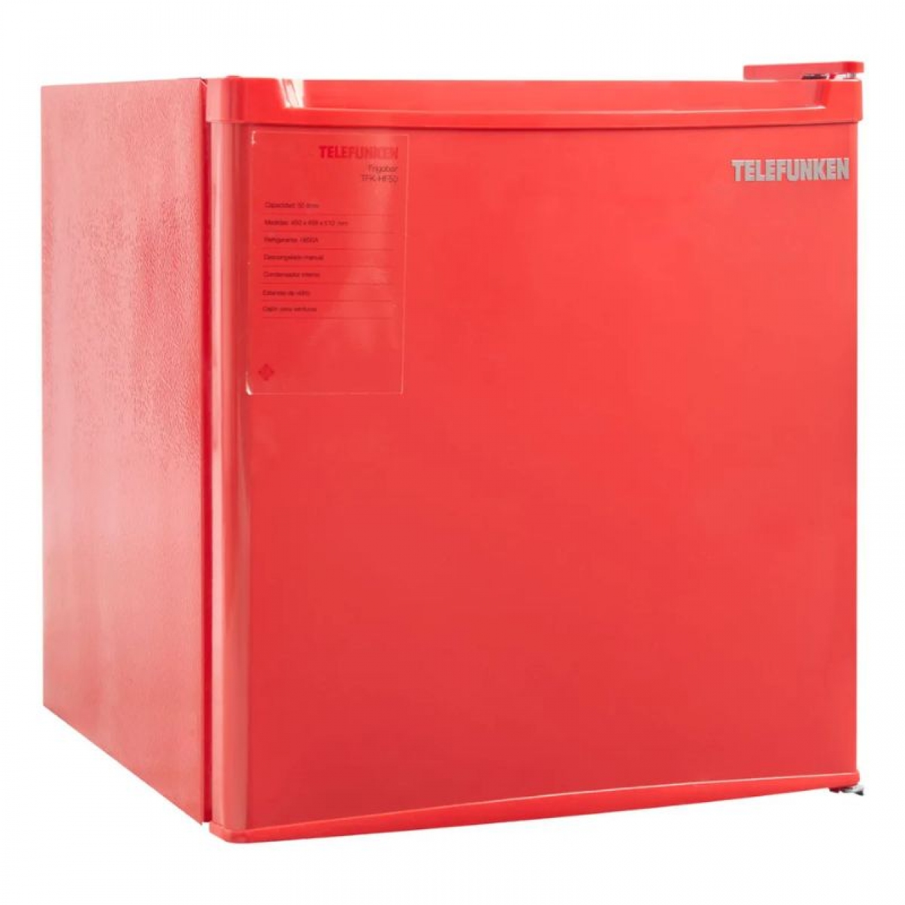 Imagen Frigobar Telefunken Tfk-hf50r 50 Lts Rojo