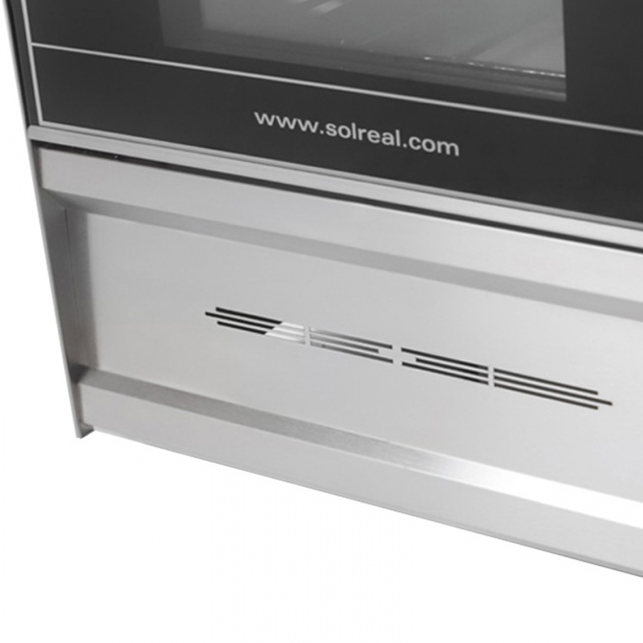 Imagen Cocina Sol Real 575-gevv 4h Rejilla Fundici&oacute;n Pta. Vidrio