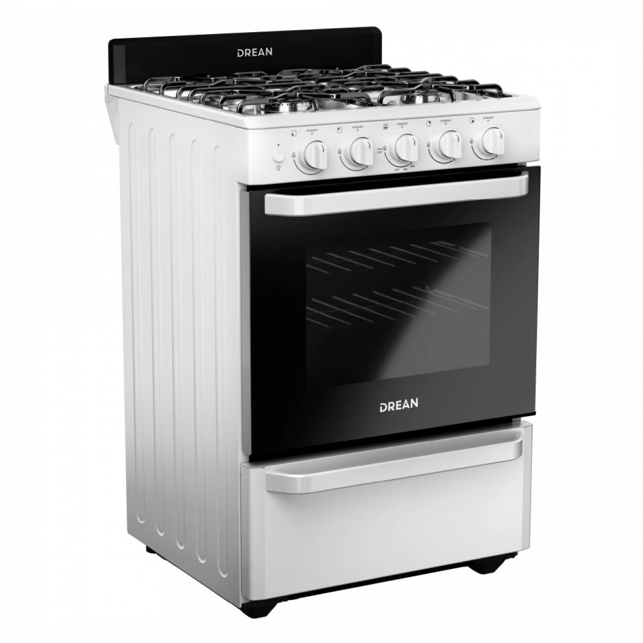 Imagen Cocina Drean Cd5603ab0 4 Hornallas Multigas Blanco