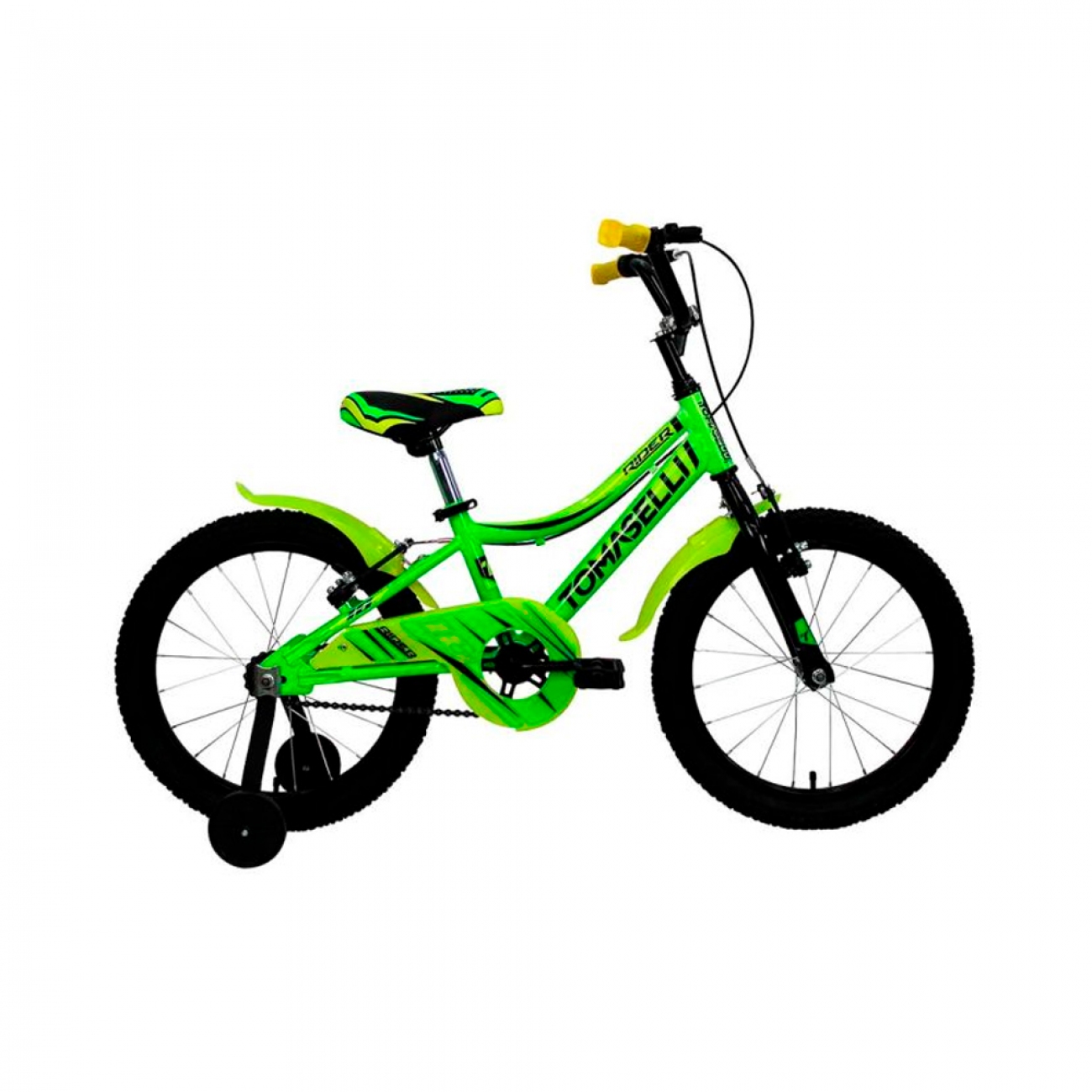 Imagen Bicicleta Para Ni&ntilde;os Tomaselli Rodado 16 Verde