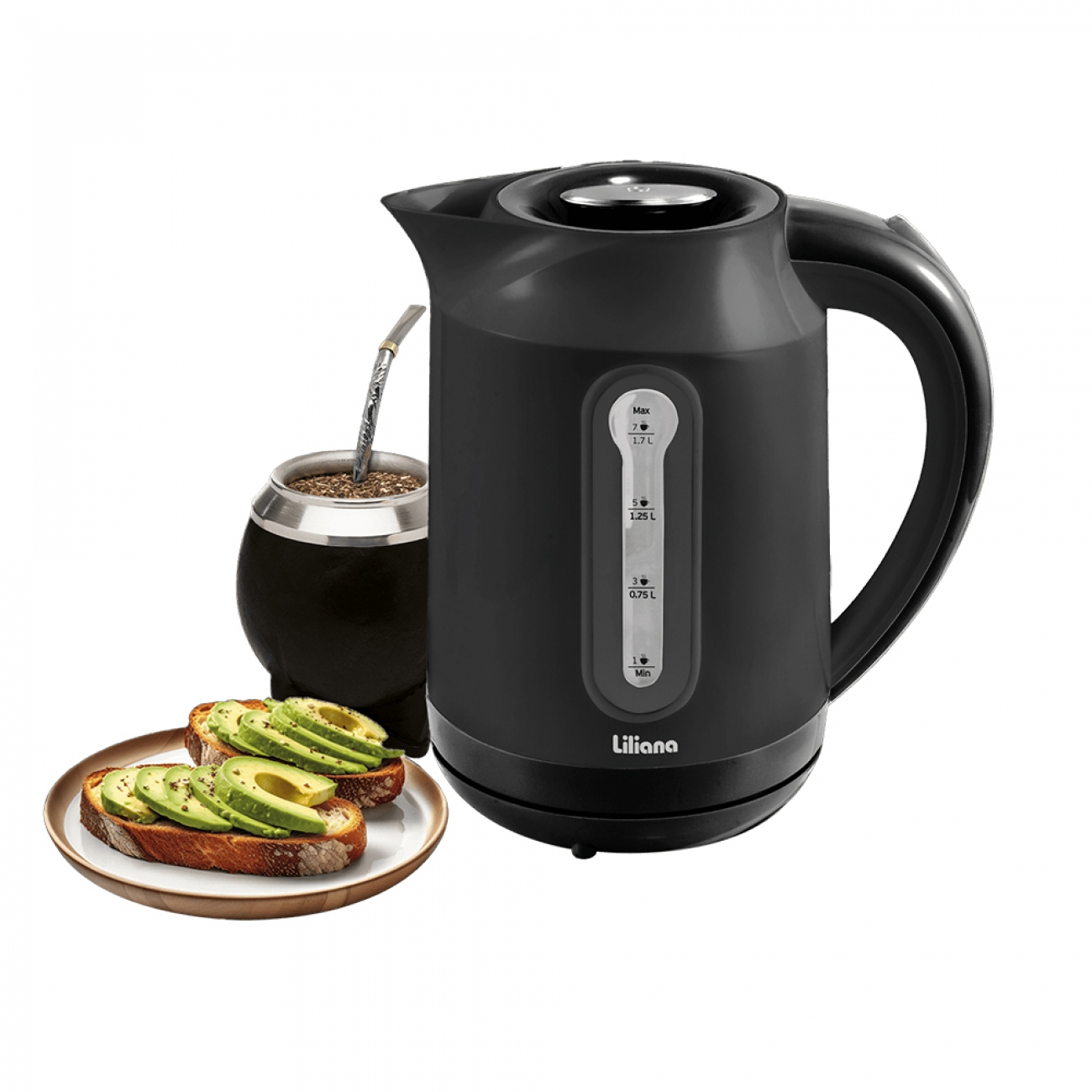 Imagen Pava Electrica Liliana Ap925n 2200 W 1.7 Lts