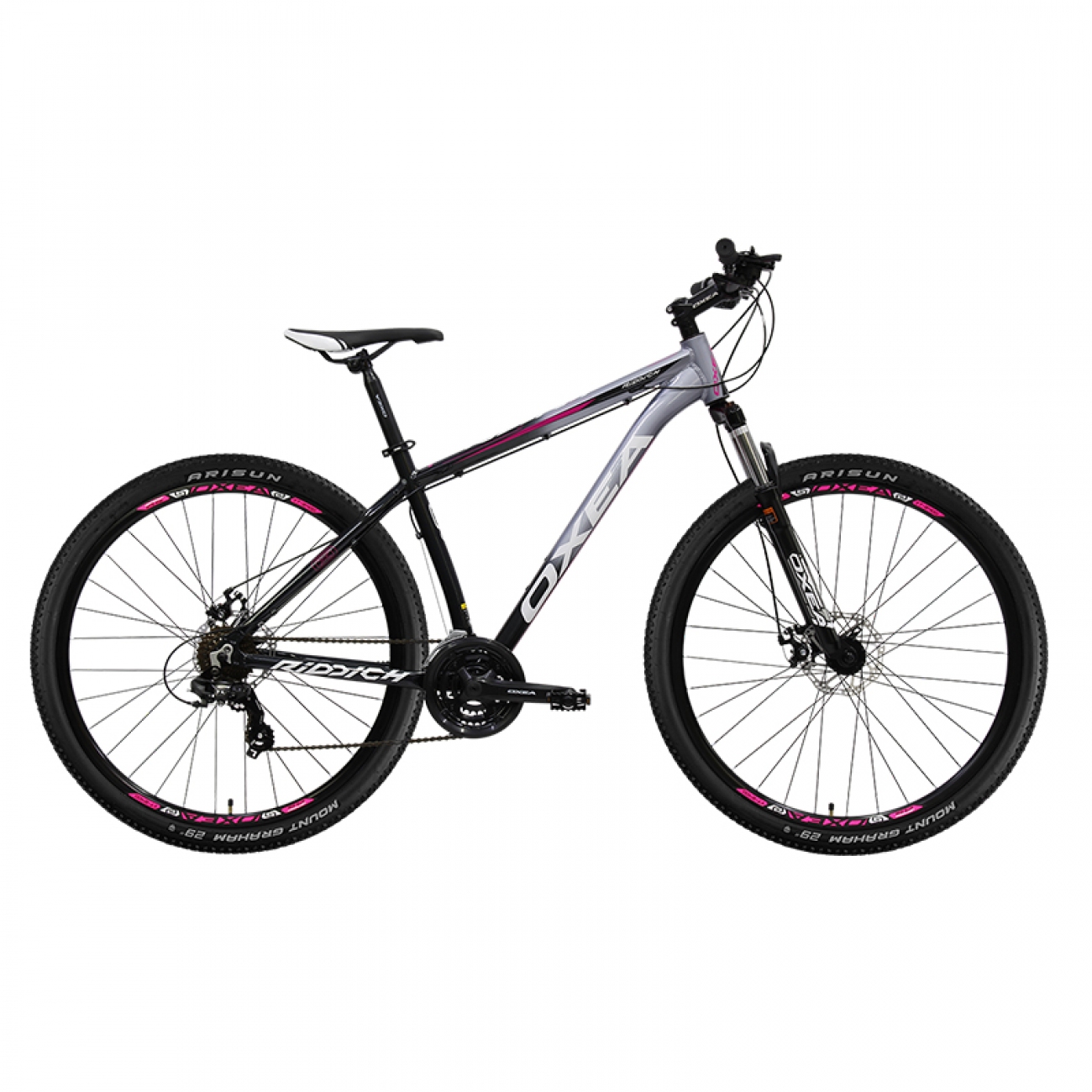 Imagen Bicicleta Oxea Rodado 29 21 Vel. Riddich Talle M Negro/fucs