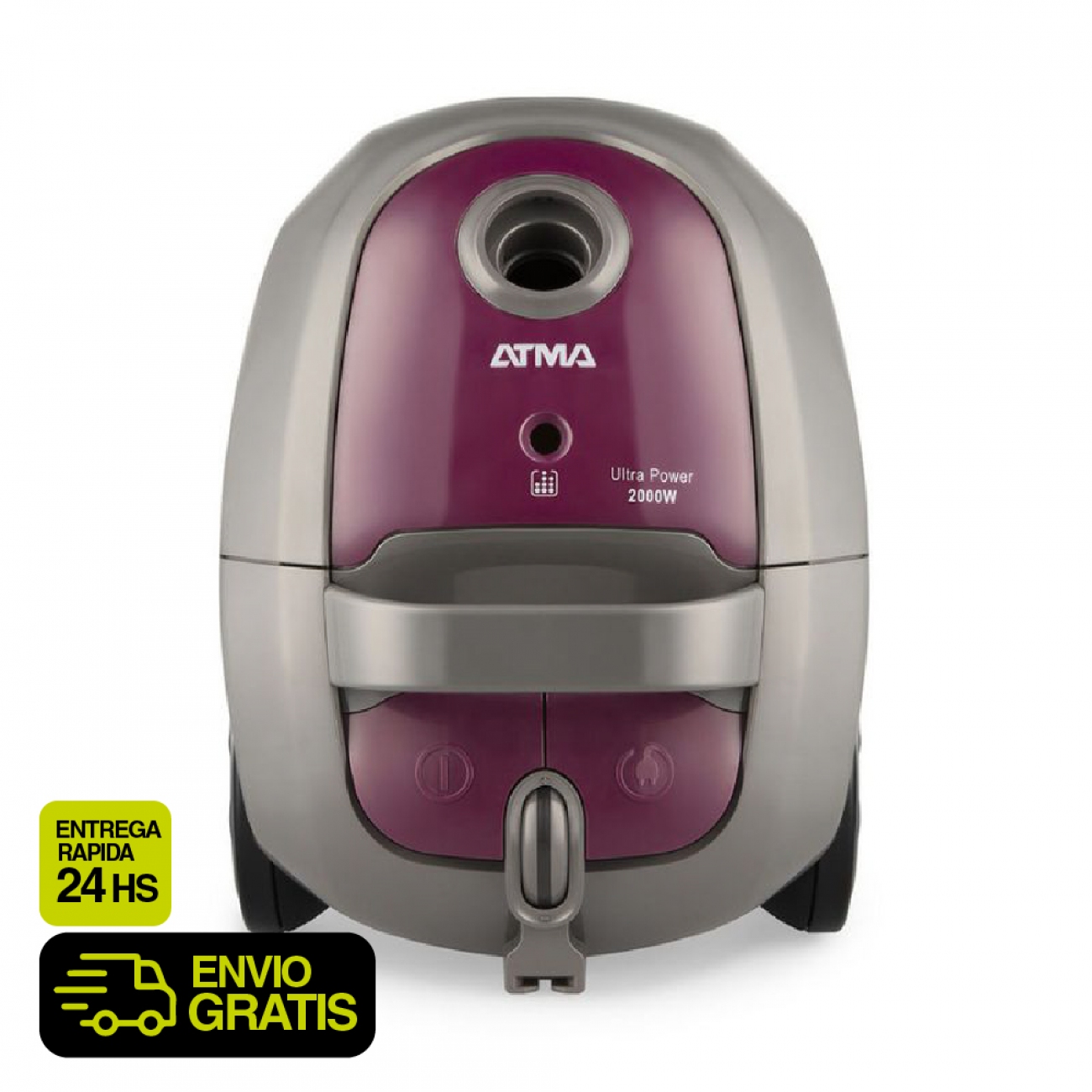 Imagen Aspiradora Atma AS9121N 2000W 2Lts