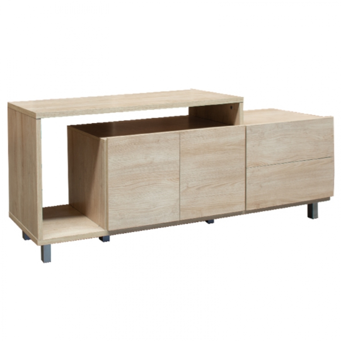 Imagen Rack De TV Platinum 2605-7 2 Puertas Savanna
