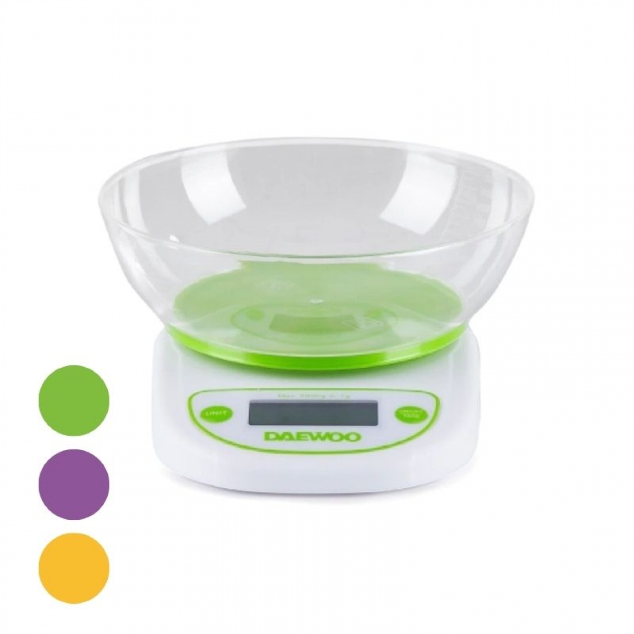 Imagen Balanza De Cocina Daewoo Digital DKS-2054 Bowl 5Kg