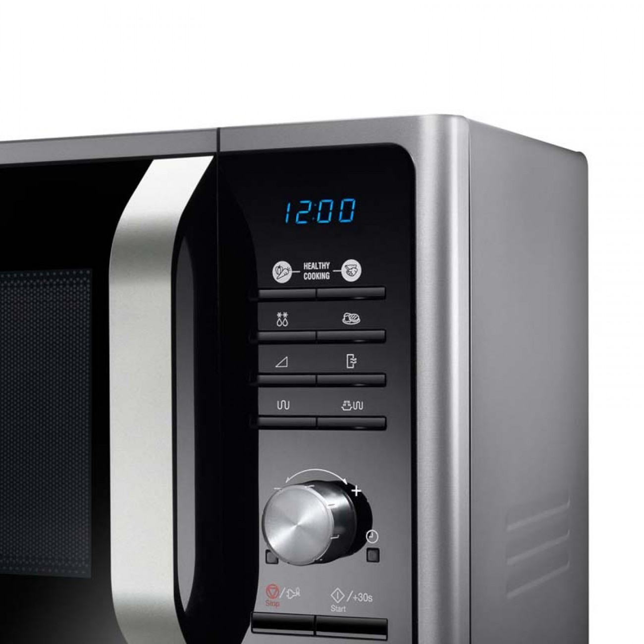 Imagen Microondas Con Grill Samsung Mg28f3 28 Lts Silver