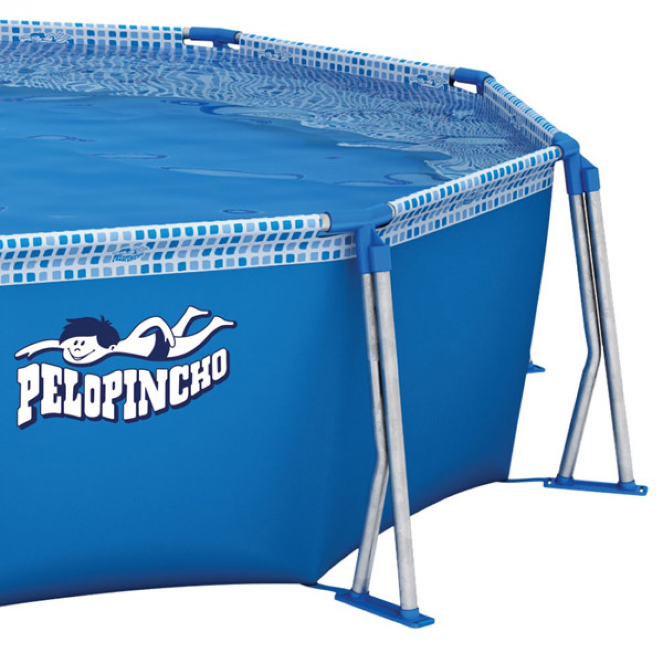 Imagen Pileta Pelopincho De Lona 1102 5500 Lts 3,05 X 0,75 Mts