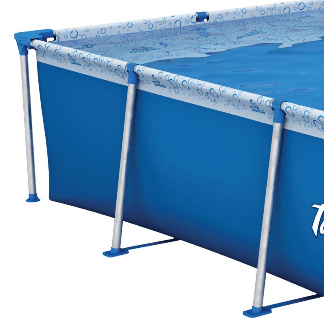 Imagen Pileta De Lona Tiburoncito N 6 3000 Lts 2.60 X 1.80 X 0.65 M