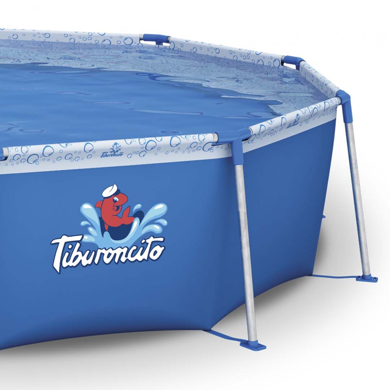Imagen Pileta Tiburoncito De Lona Nº 8 3,05 X 0,65 Mts 4500 Lts