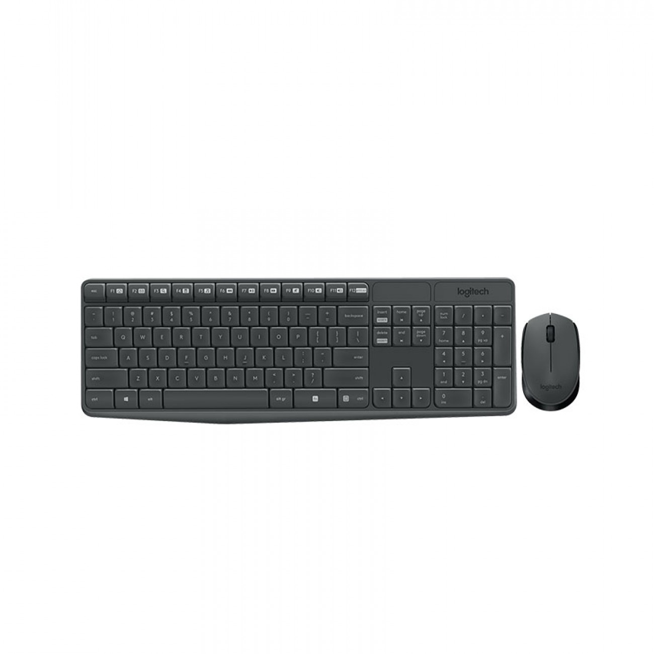 Imagen Combo Teclado + Mouse Inalámbricos Logitech Mk235
