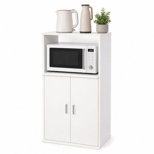 Mueble Rack Para Microondas Platinum 3046 Blanco
