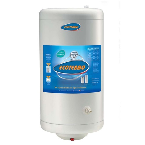 Termotanque Eléctrico Ecotermo Elec70 70 Lts Conexión Superior