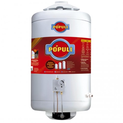 Termotanque A Gas Ecotermo Populi 45 C/sup 45 Lts Gn