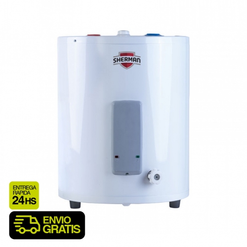 Termotanque Eléctrico Sherman Tepc055eshk2 55l Conex Sup Pie