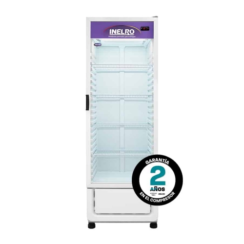 Exhibidora Vertical Inelro Mt-17ngblanc 470 Lts