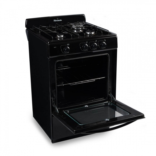 Imagen miniatura Cocina Multigas Florencia 5507f 3h 56cm Negra