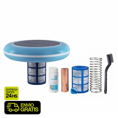 Ionizador Solar Para Piletas Sp16 100&period;000 L Electrodo Cobre
