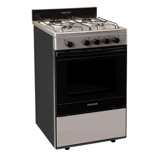 Cocina Multigas Volcan 87679vm 4h 55cm Acero Inox