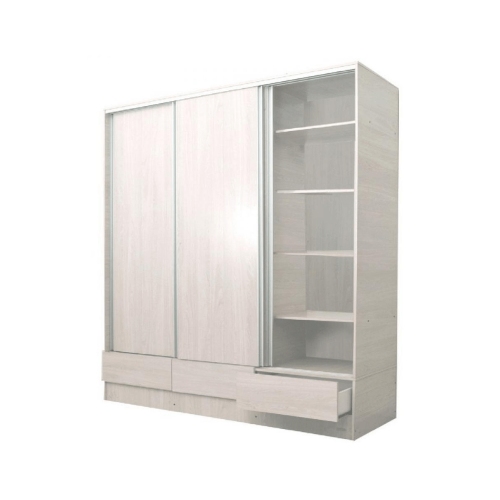 Imagen miniatura Placard Platinum 635-3 3 Puertas Corredizas 1.80x2.20x0.61
