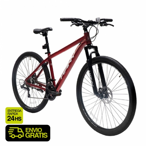 Bicicleta Kany R 29 Al2902 21 Vel Freno Disco Aluminio Rojo