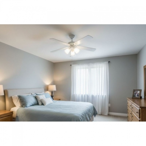 Imagen miniatura Ventilador De Techo Con Luz Severbon Vta420b Metal 85w