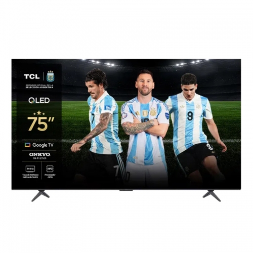 Imagen Smart Tv 75" Qled Tcl 75p8k-f Google Tv Hdmi Usb