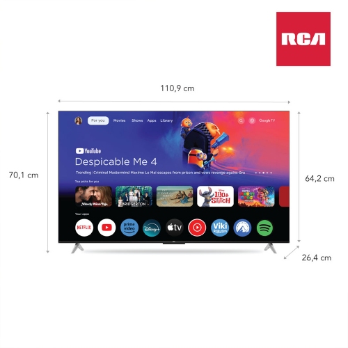 Imagen miniatura Smart Tv 50" Rca C50gl200-f Full Hd Google Tv