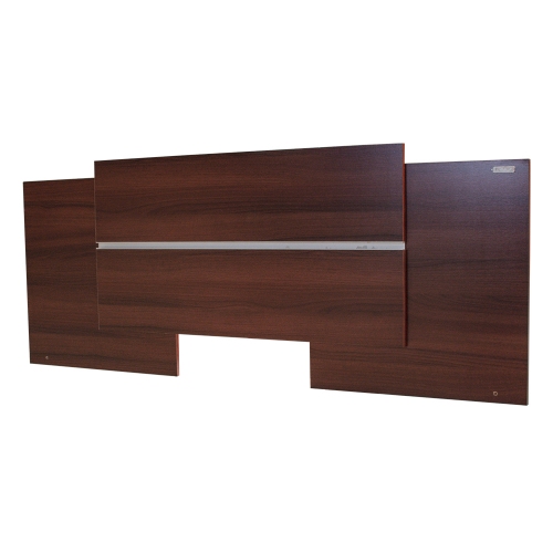 Imagen miniatura Respaldo Platinum 1040-5 2 Plazas Cedro