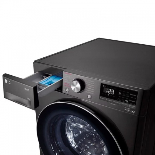 Imagen Lavarropas Autom Inverter Lg Wm12bvc4s6 12k 1400rpm Negro