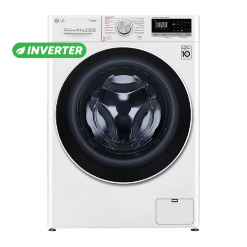 Lavarropas Autom Inverter Lg Wm12bvc4s6 12k 1400rpm Blanco