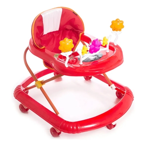 Andador Bebesit 3004-v2f Ajustable Rojo